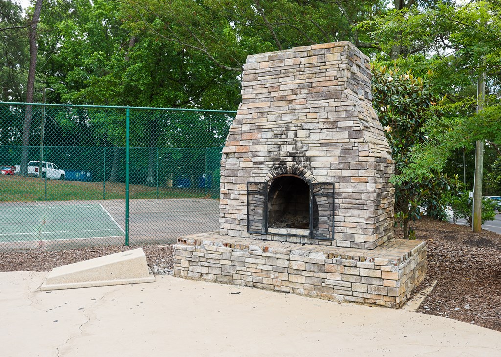 Outdoor Fireplace