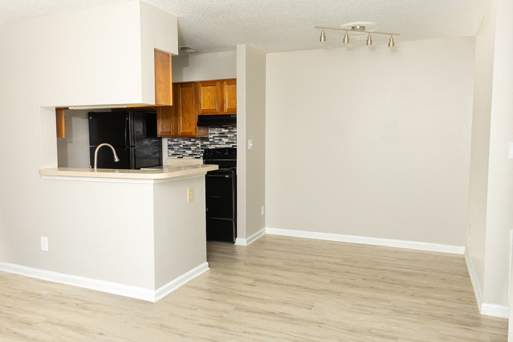 Kitchen & Dining Room View