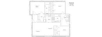 Redwood (3 BR | 2 BA)