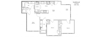 Sandalwood (3BR | 2BA)