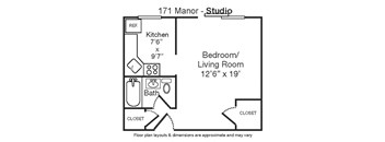 2 Room Studio