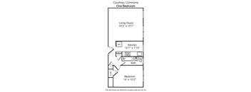 1 Bedroom  1 Bath