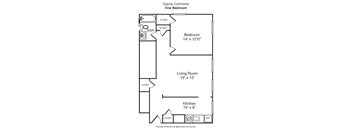 1 Bedroom  1 Bath