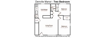 2 Bedroom 1 Bathroom
