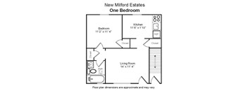 1 Bedroom 1 Bathroom