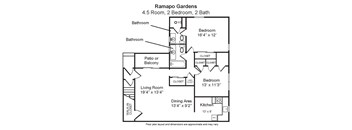 2 Bedroom 2 Bathroom