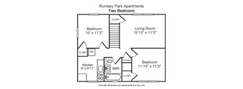 2 Bedroom 1 Bathroom