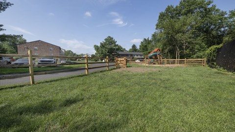 New Dog Park on Property