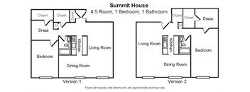 1 Bedroom 1 Bathroom