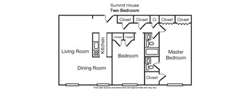 2 Bedroom 1.5 Bathroom