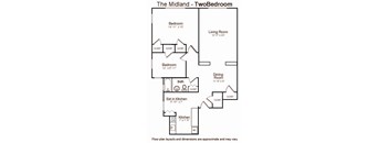 2 Bedroom 1 Bathroom