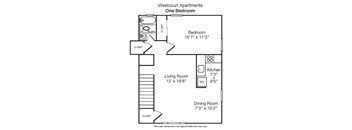 1 Bedroom  1 Bath