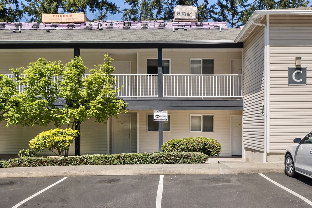 our apartments offer a parking lot for your car at Mill Pond Apartments, Auburn, 98092