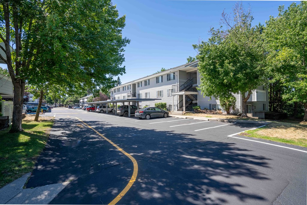 our apartments offer a parking lot for your car  at Ironwood Apartments, Coeur d'Alene, ID
