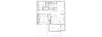 Seeley Floor Plan at Mullan Reserve Apartments, Montana