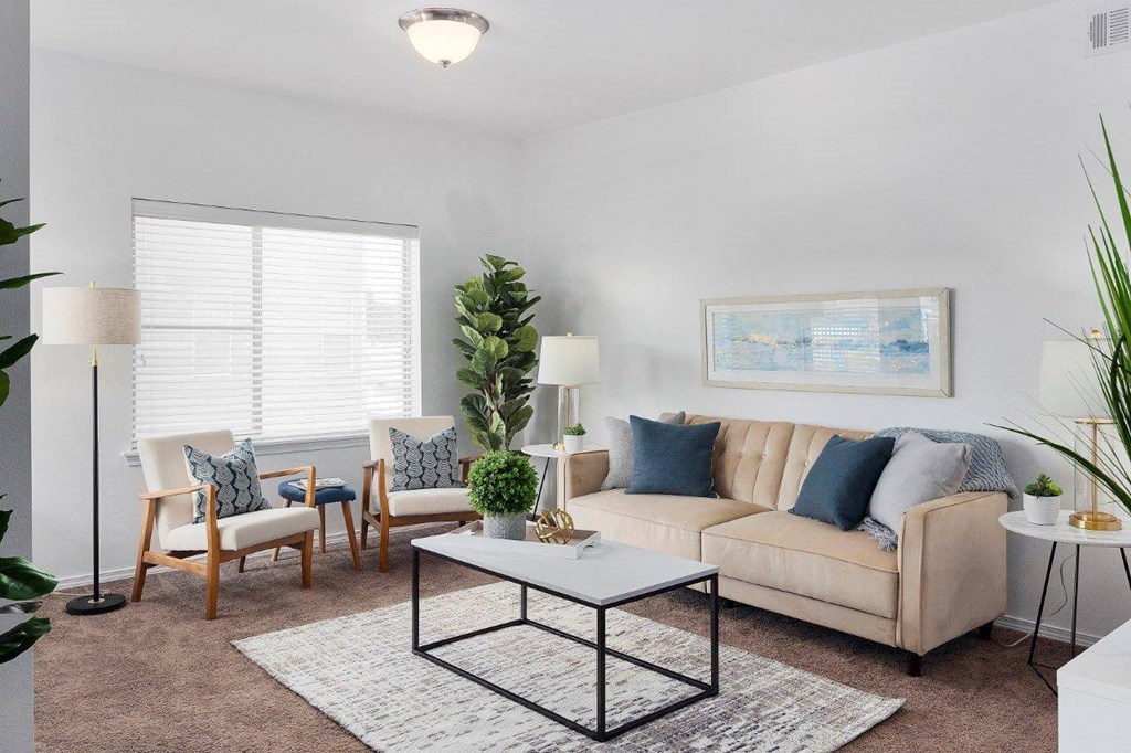 Living Room at Mosaic on the River Apartments, Richland, 99352
