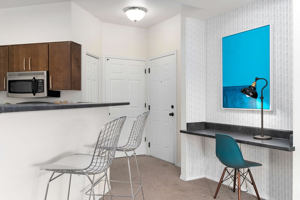 Work Desk at Mosaic on the River Apartments, Richland, WA, 99352