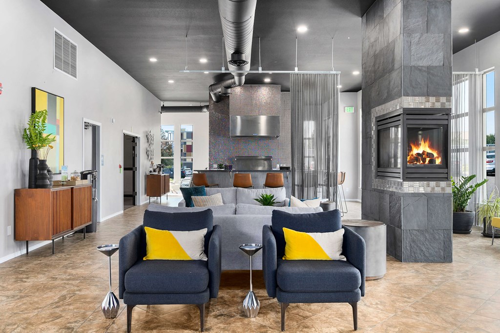 Clubhouse Interior at Mosaic on the River Apartments, Richland, WA, 99352