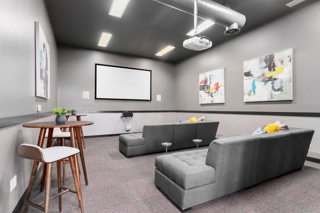 Community Movie Theatre at Mosaic on the River Apartments, Richland, Washington