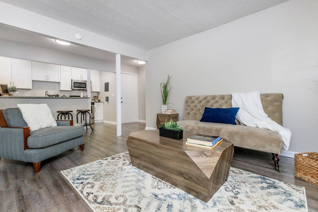Living Room With Kitchen at 400 Winchester, Georgia