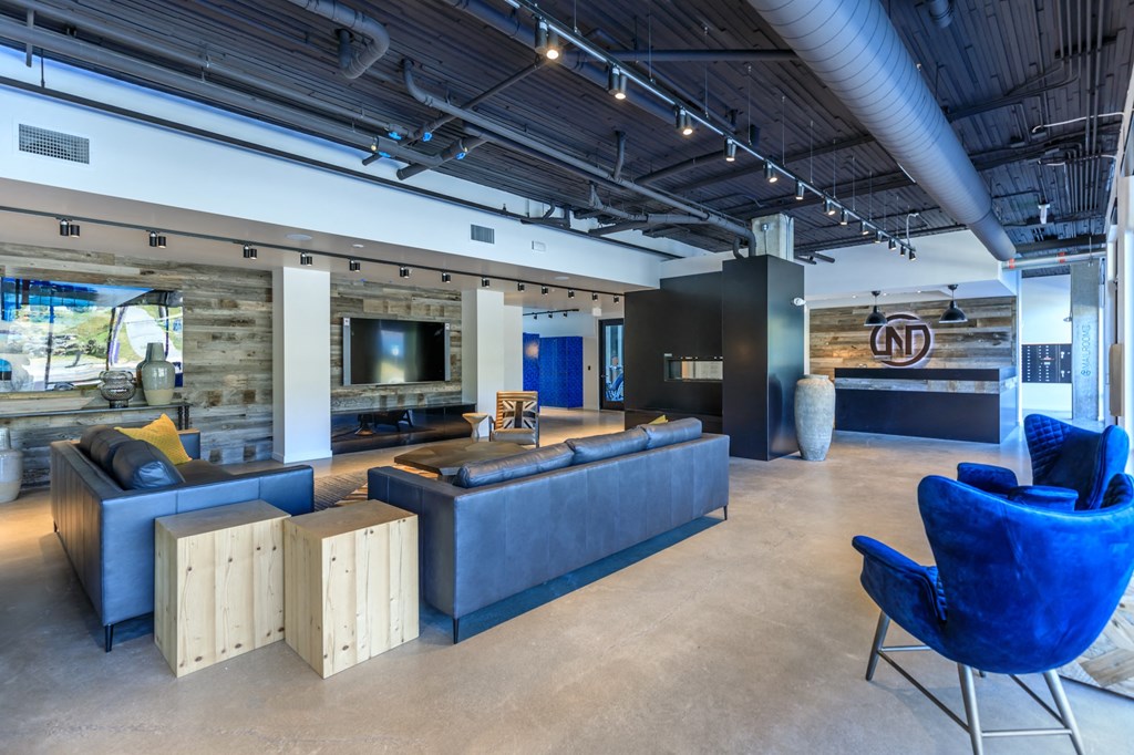 the lobby at 353 sacramento street at Napoleon Apartments, Tacoma Washington