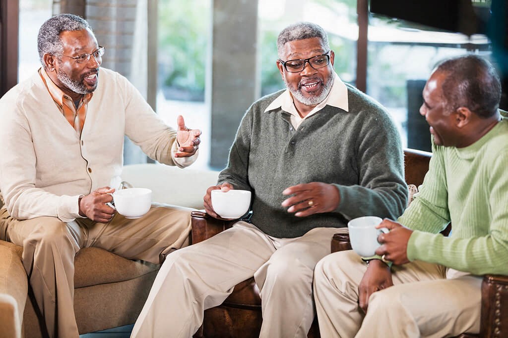 Having A Coffee at Rylee Ann Apartments, East Wenatchee, Washington