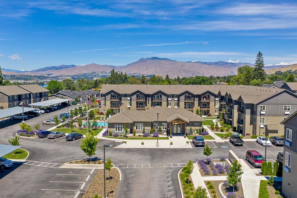 Aerial Community View at Rylee Ann Apartments, Washington