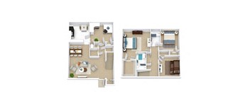 3 bed 2 bath A at The Madison Apartments and Townhomes, Lawrenceville, 30044
