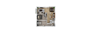 A1 1Bed 1Bath at Barcelo at East Cobb Apartments, Marietta, Georgia