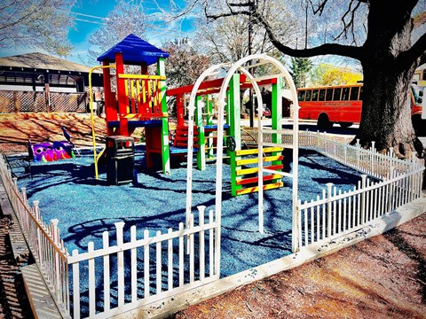A playground at Twin City Townhomes, Winston-Salem, NC