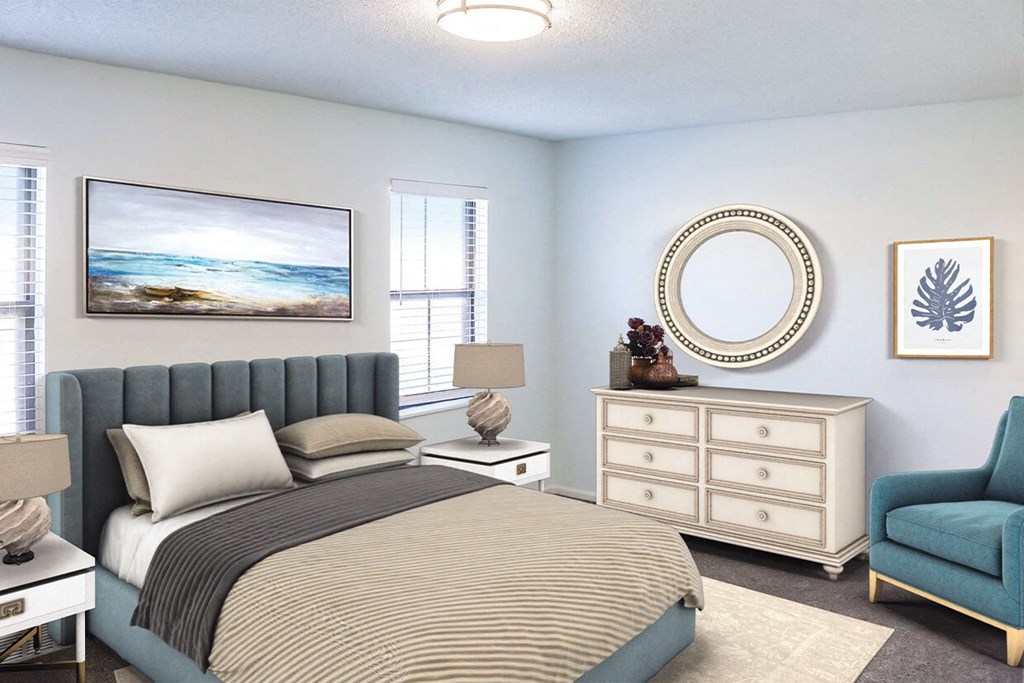 Bedroom at The Ridge Overland Park, Overland Park