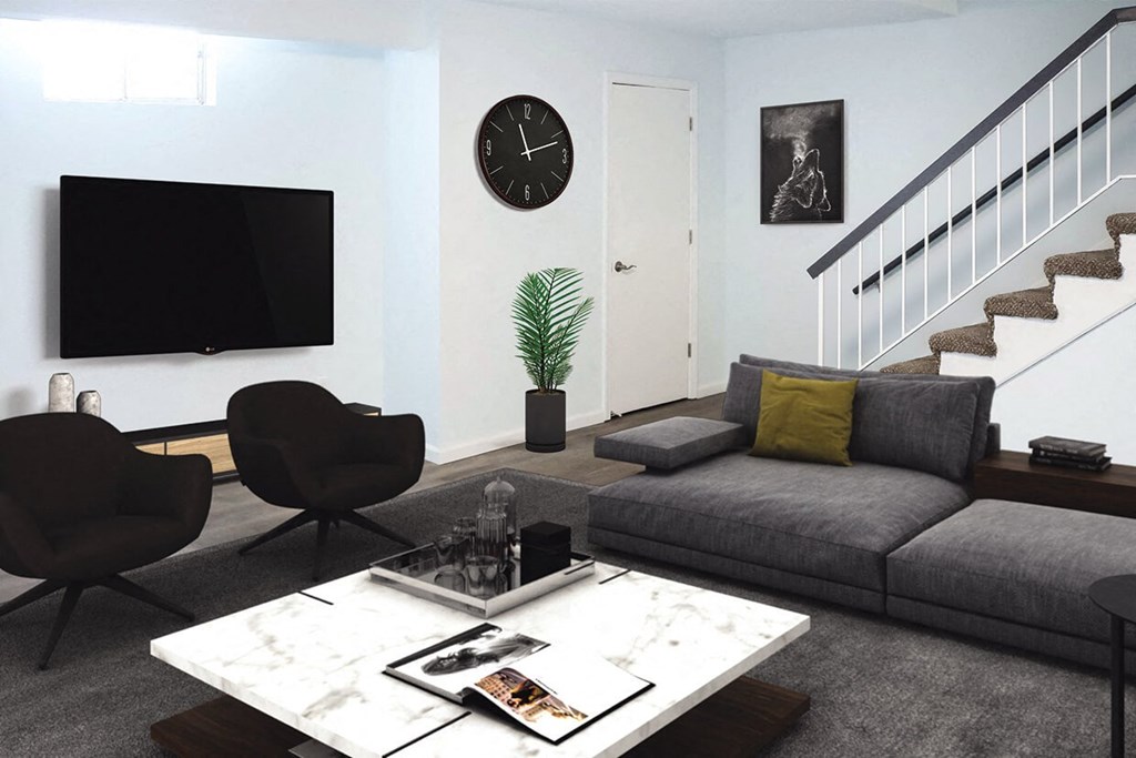 Staged Basement at The Ridge Overland Park, Overland Park, KS