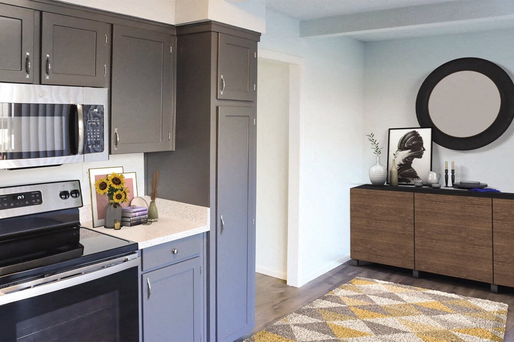 Kitchen Appliances at The Ridge Overland Park, Kansas, 66212