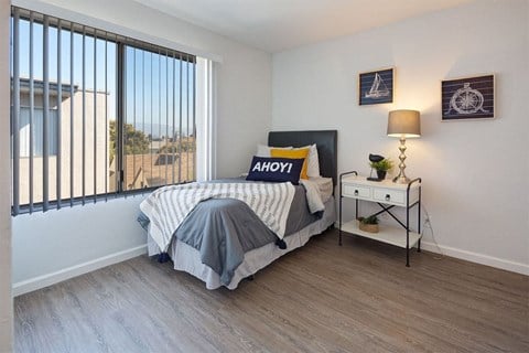 Beautiful Bright Bedroom at Three Crown Apartments, Alameda, CA, California