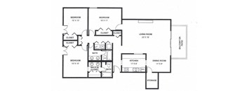 Three Bed Two Bath 1640 Square Feet at The Bridges at Foxridge, Mission