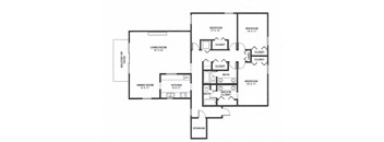 Three Bed Two Bath 1790 Square Feet at The Bridges at Foxridge, Kansas, 66202