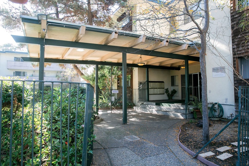 Gated Entrance to the property at Marine View Apartments, Alameda, CA, 94501