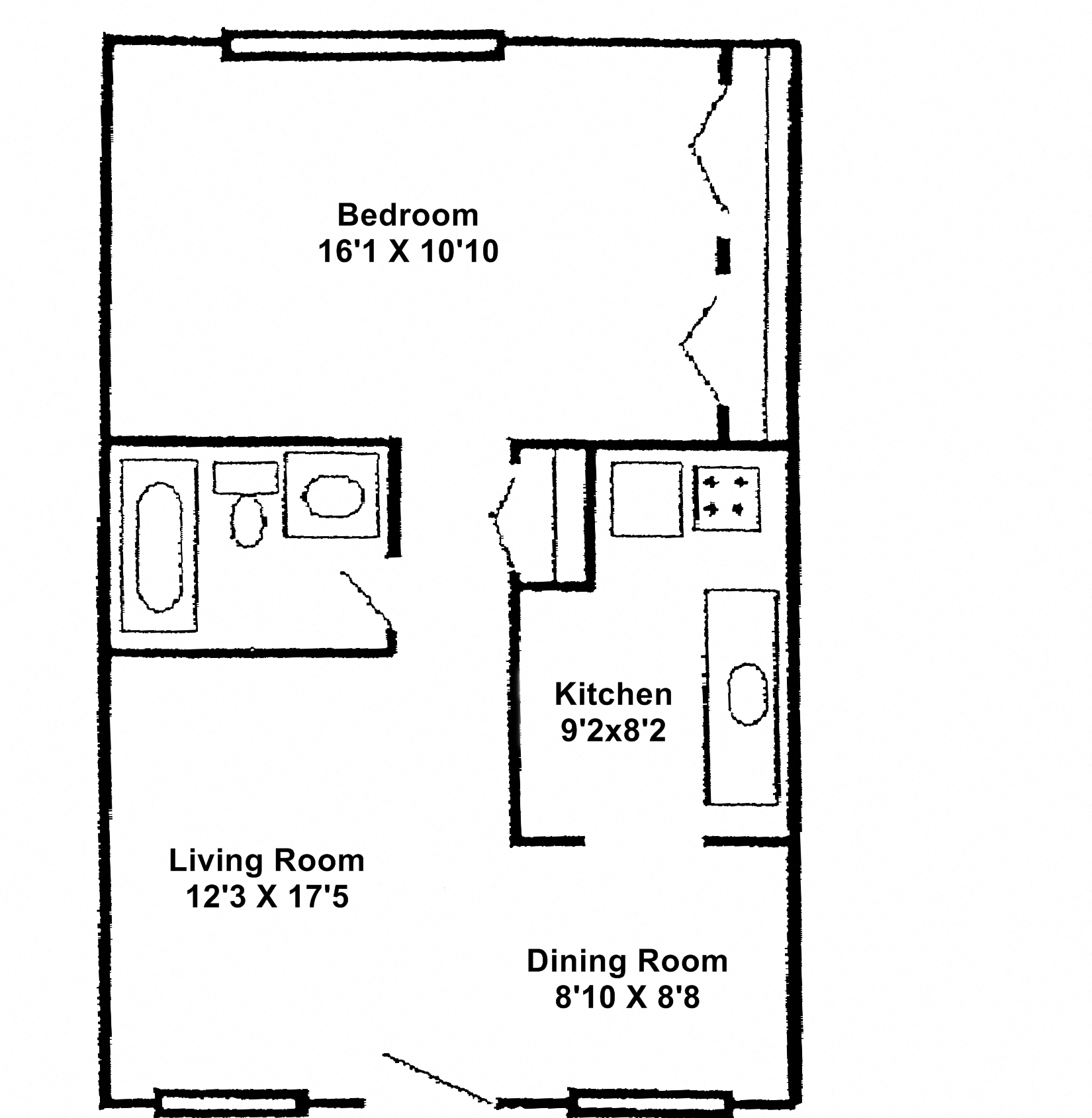 1 Bedroom