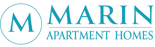 A logo for a company named Marin Apartment Homes.