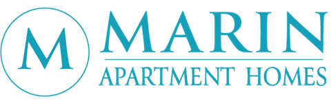 A logo for a company named Marin Apartment Homes.