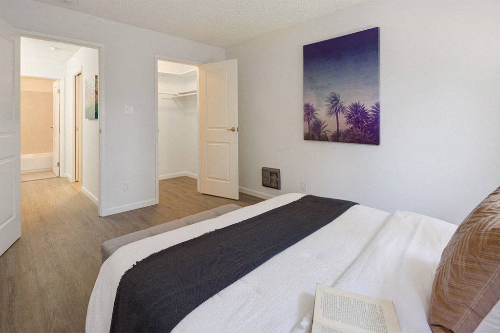 Large Comfortable Bedrooms With Closet at Marine View Apartments, Alameda