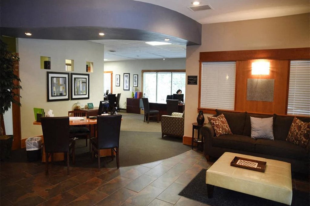 Clubhouse Entrance at The Bridges at Foxridge, Kansas, 66202