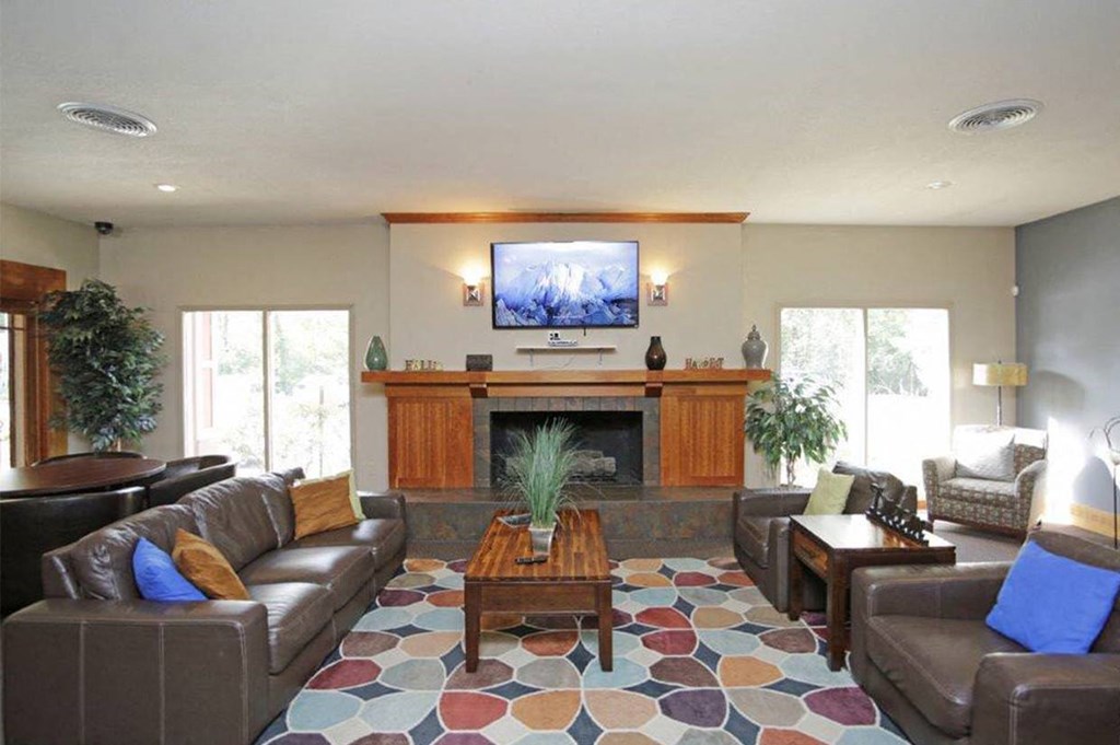 Clubhouse Lounge at The Bridges at Foxridge, Mission, KS