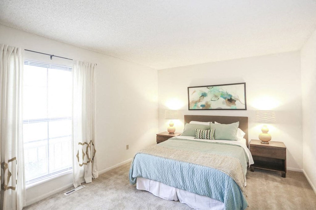 Furnished Bedroom  at The Ridge Overland Park, Overland Park