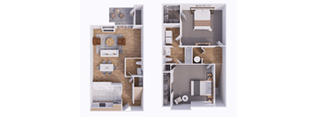 Metropolitan Floor Plan at The Township, Kansas City, MO