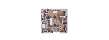 1 bed 1 bath 1022 square feet at Willow Creek, Missouri, 64114