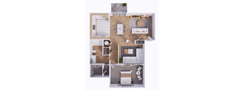 Den Newman Floor Plan at The Township, Missouri
