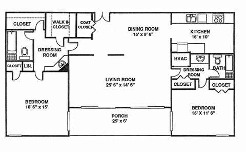 OMB4 Floor Plan at Willow Creek, Kansas City, MO