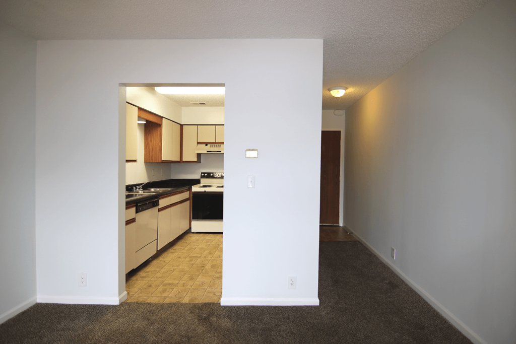 Kitchen And Hallway at Willow Creek, Missouri, 64114