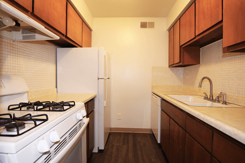 One bedroom kitchen - sheridan crossing
